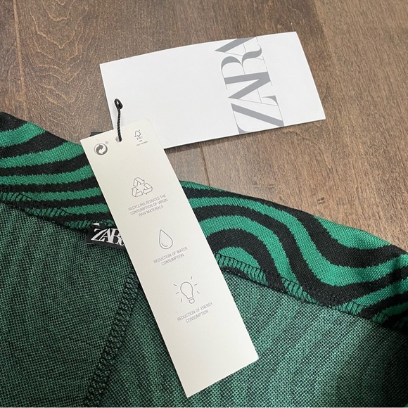 Zara Groovy Stripes Flare Pants - NWT - Picture 10 of 13